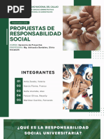 Propuestas de Responsabilidad Social