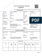 Employees' State Insurance Corporation E-Pehchan Card: Personal Details