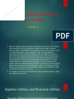 General Characteristics of Gas Turbine