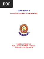 SOP On Digital Evi - Kerala Police