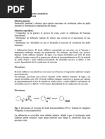 LAB 05 Sulfonación de Compuestos Aromáticos