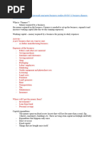 Business Management Notes - Finance 3.1