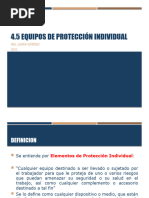 Unidad 4.5 Epi Eq Proteccion Individual