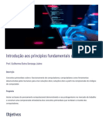 TEMA 01 - Introdução Aos Princípios Fundamentais Da Computação