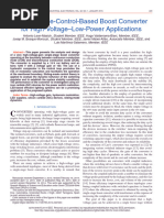 Sliding-Mode-Control-Based Boost Converter For High-Voltage-Low-Power Applications