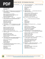 476 The Passive Test A2 b1 Grammar Exercises Englishtestsonline