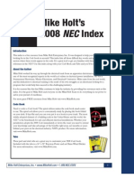 Mike Holt's 2008 NEC Index