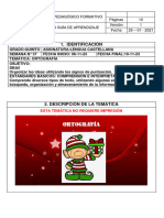 Identificación: Proceso Pedagógico Formativo