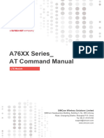 A76XX Series at Command Manual V1.07