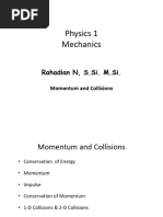 Rahadian N - Mechanics - Momentum and Collision