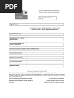 Autorizacion de Uso de Denominacion O Razon Social (Articulo 15 de La Ley de Inversion Extranjera)