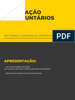 Integração de Voluntários - Atualizado