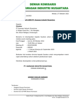 Surat Dekom Kinra - Undangan Rapat Dekom No-28 - 28 Oktober 2022