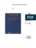 Prieto Castillo, D. (2002) - Una Pedagogía Del Sentido, en La Comunicación en La Educación. España: Ediciones Ciccus La Crujía.