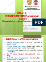 Transpo Course 1 Transportation Planing and Engineering Chapter 1-4