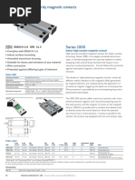 Eaton Security Series 1000 Magnetic Contacts Datasheet en