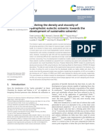 Predicting of Hydrophobic DESs