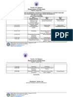 Training Matrix