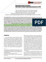 2020 Moore Et Al. Connecting Theory To Practice Using Self Determination Theory To Better Understand Inclusion in STEM