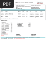 Certificate of Registration Registration No:: Code Subject Unit Class Days Time Room Faculty