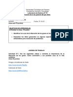 Lab. N°10 - Aplicación de La Ley Gral Del Gas Ideal