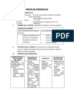 SESIÓN DE APRENDIZAJE Legal