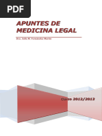 Apuntes Medicina Legal Ceu 2012-13