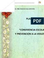 Plan de Comision de Conviviencia Escolar