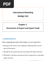 Documents of Import and Export Trade