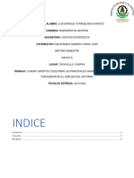 Cuadro Sinóptico Describir Las Principales Variables Que Se Pueden Considerar en El Análisis Del Entorno