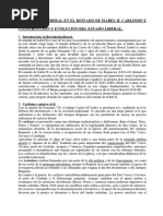 TEMA 12. Isabel II. REVOLUCIÓN LIBERAL EN EL REINADO DE ISABEL II. CARLISMO Y GUERRA CIVIL.