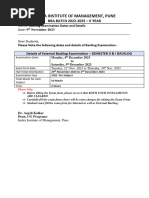 Batch 22-25 Backlog Exam