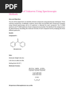 Organic Spectroscopy Lab