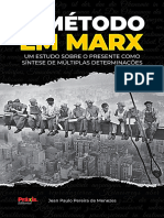 O Método em Marx Com 1 e 4 Capa