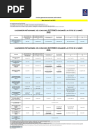 Calendrier Previsionnel Concours Externes 2021 2022