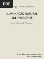 Iluminação Natural em Interiores