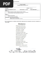 3 Evaluación Comprensión de Lectura y Comprensión Oral