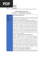 Jurnal Refleksi - Afrizal Ode - Pembelajaran Berdiferensiasi