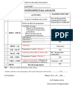 Elaboration D'un Chronogramme - Amélioré