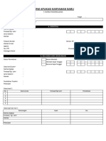 Form Aplikasi Karyawan