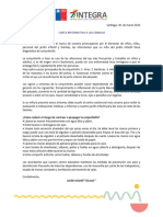 Carta Informa Conjuntivitis