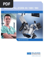 MÖLLER ALLEGRA 90 / 900 / 590: The Operating Microscopes For Efficient Working