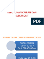 Kebutuhan Cairan Dan Elektrolit