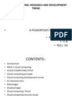 Cloud Computing - ppt11