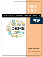 DBMS Hints Final