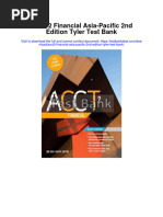 Acct2 Financial Asia Pacific 2nd Edition Tyler Test Bank