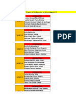 Grupo de Fundamentos de La Investigación IV - A