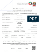 VAT Registration Certificate On 31.MAR.2023