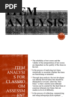 Lesson 3.2 - Item Analysis