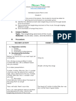 Detailed Lesson Plan Music 2